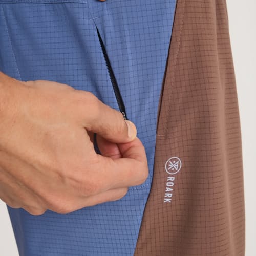 on model image of Bommer Run Shorts - 3.5"