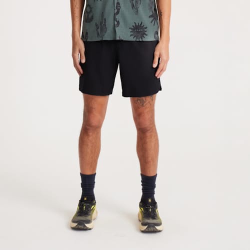on model image of Serrano Run Shorts - 7"