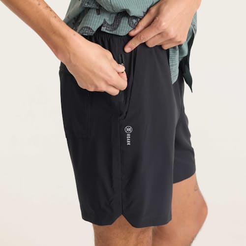 on model image of Serrano Run Shorts - 7"