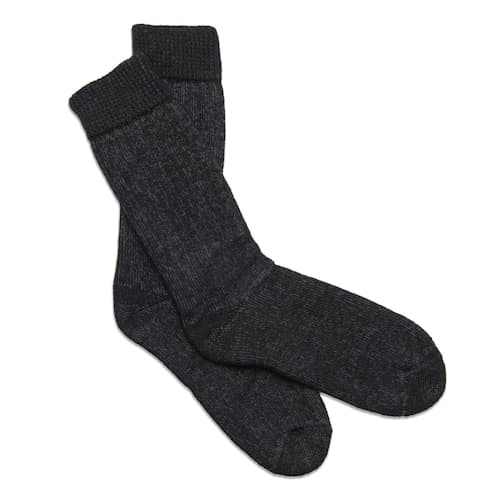laydown image of Alpaca Super Warm Sox