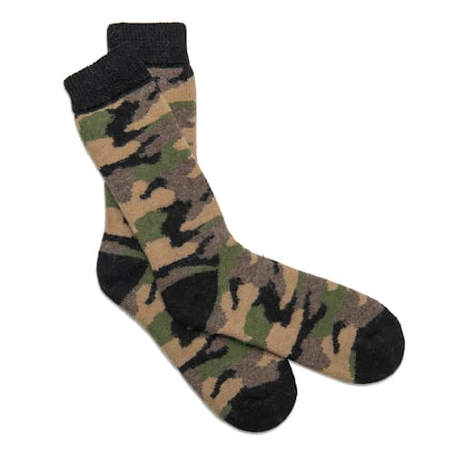 laydown image of Alpaca Super Warm Sox