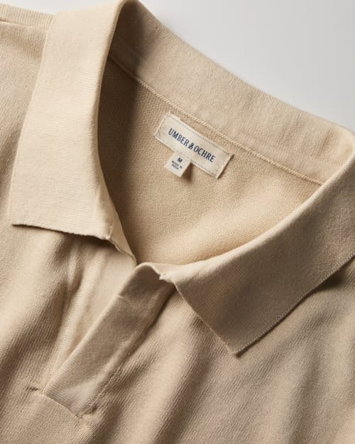 laydown detail image of Manbir Johnny Collar Polo
