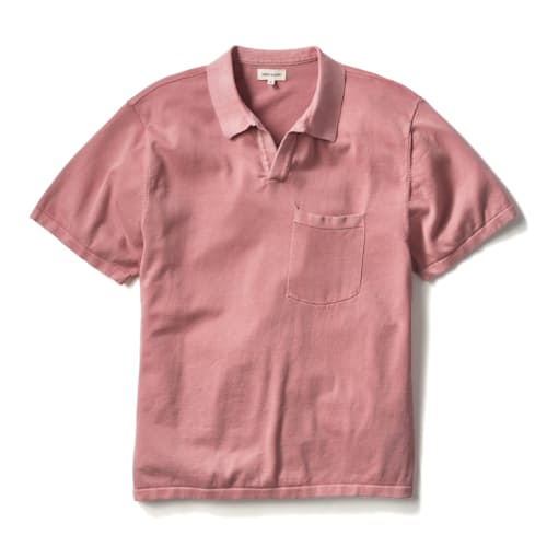 laydown image of Manbir Johnny Collar Polo