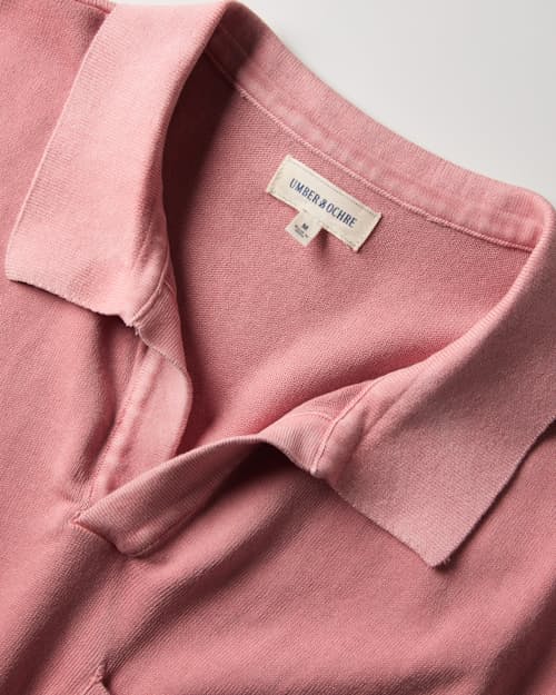 laydown detail image of Manbir Johnny Collar Polo