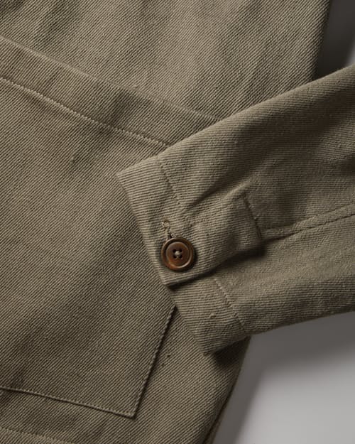 laydown detail image of Aman Country Coat