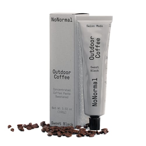 laydown image of Sweet Black Coffee Paste