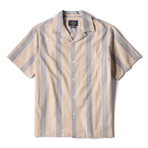 laydown image of Lousada Camp Collar Shirt