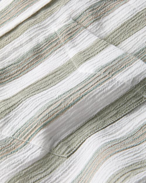 laydown detail image of Touch Short Sleeve Stripe Shirt