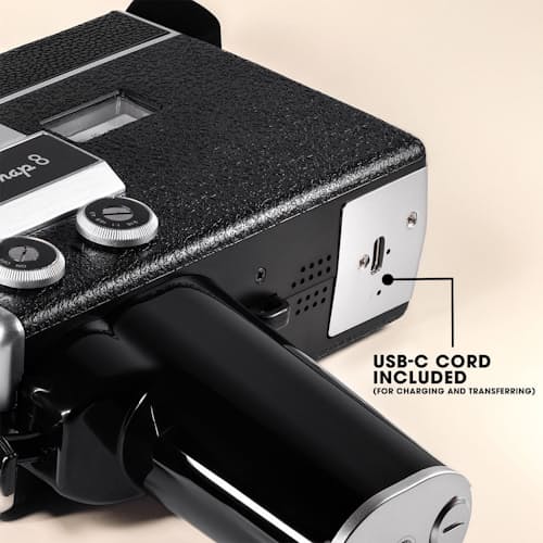 laydown detail image of CS-8 Digital Video Camera