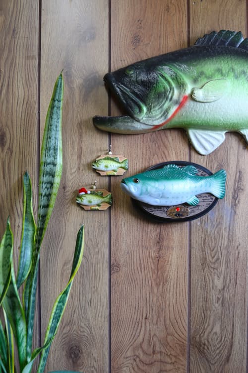 lifestyle image of Singing Fish Ornament