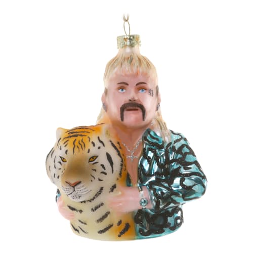laydown image of Tiger King Ornament