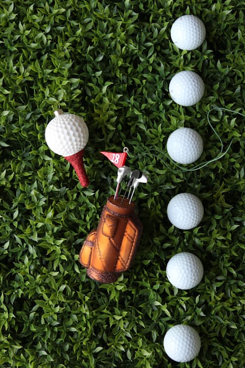 lifestyle image of Golf Bag Ornament