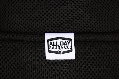 laydown detail image of Japanese Mesh Sauna Hat