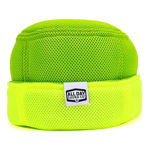 laydown image of Japanese Mesh Sauna Hat