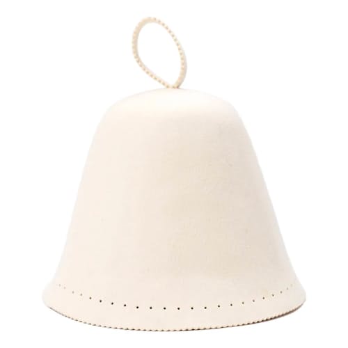 laydown image of Australian Wool Sauna Hat