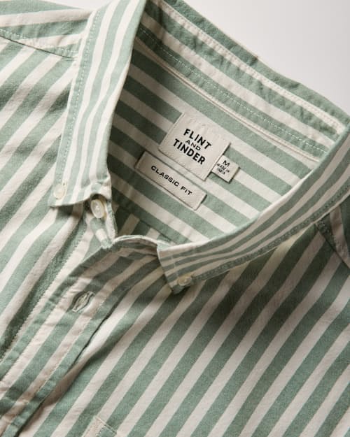 laydown detail image of Oxford Draftsman Shirt