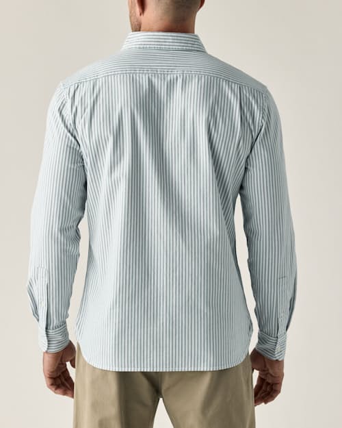 on model image of Oxford Draftsman Shirt