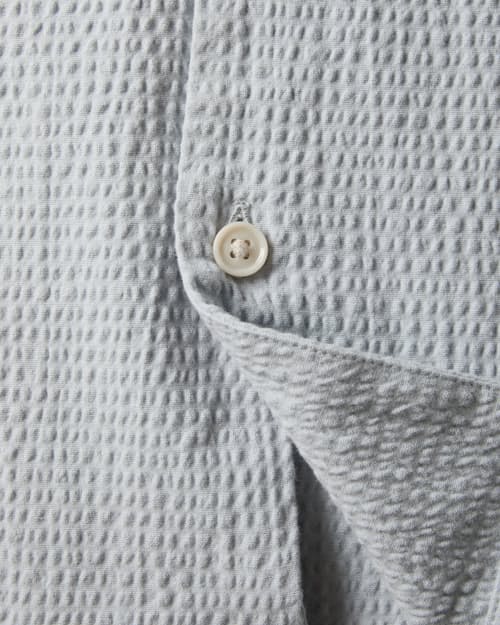 laydown detail image of Seersucker Keys Camp Shirt