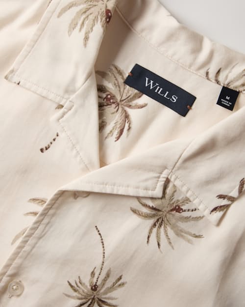 laydown detail image of Tencel Resort Shirt
