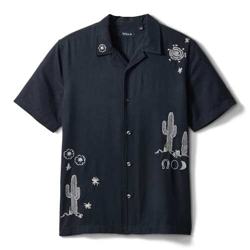 laydown image of Tencel Resort Shirt