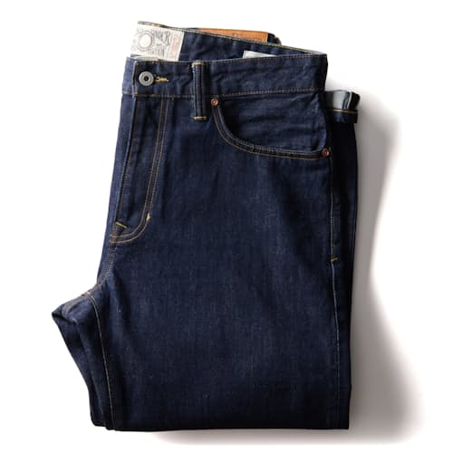 laydown image of American Reserve Selvedge Jean - Vintage Straight