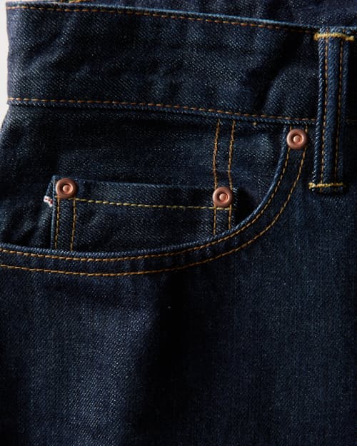laydown detail image of American Reserve Selvedge Jean - Vintage Straight