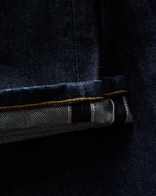 laydown detail image of American Reserve Selvedge Jean - Vintage Straight