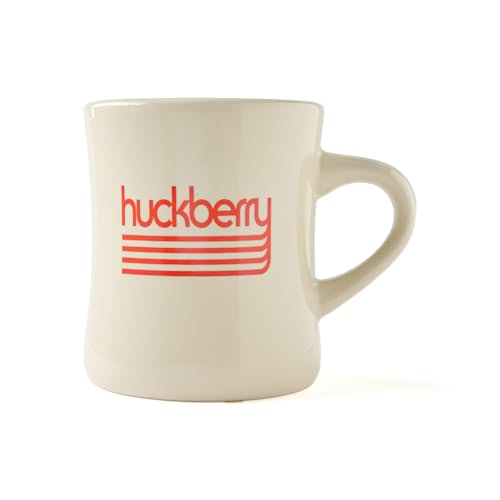 laydown image of Huckberry Diner Mug
