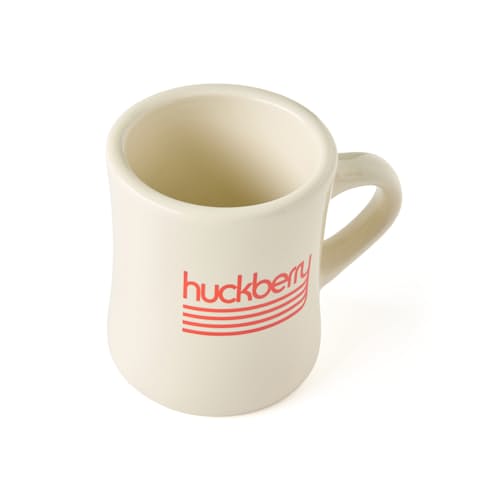 laydown image of Huckberry Diner Mug