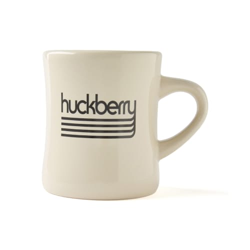 laydown image of Huckberry Diner Mug