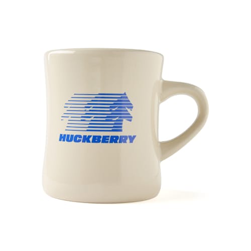 laydown image of Huckberry Fast Lane Mug