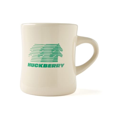 laydown image of Huckberry Fast Lane Mug