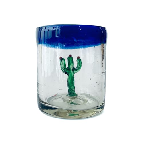 laydown image of Cactus Tequila Shot Glasses - Set of 4