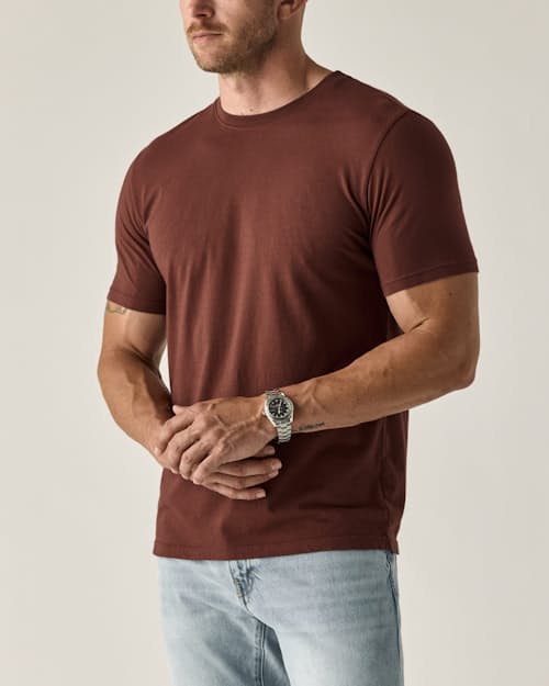 on model image of Vintage Soft Wash T-Shirt