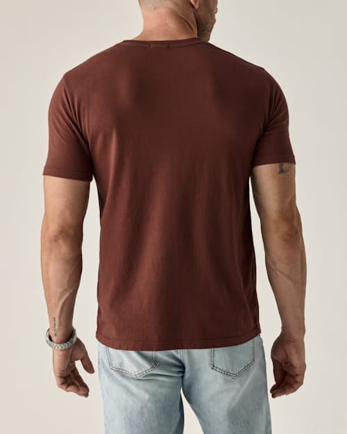 on model image of Vintage Soft Wash T-Shirt