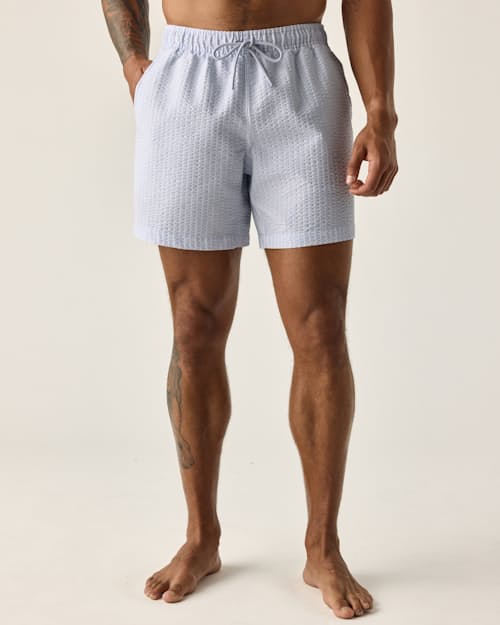 on model image of Salino Swim Trunk - 6"