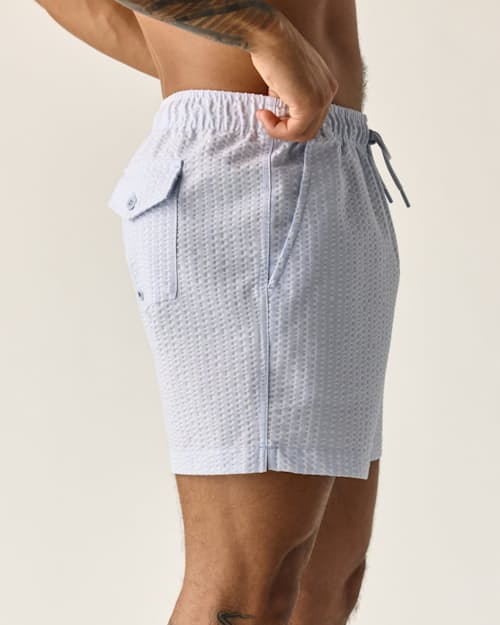 on model image of Salino Swim Trunk - 6"