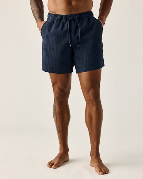 on model image of Salino Swim Trunk - 6"