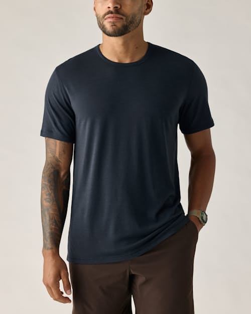 on model image of 72-Hour Merino T-Shirt - Classic Fit