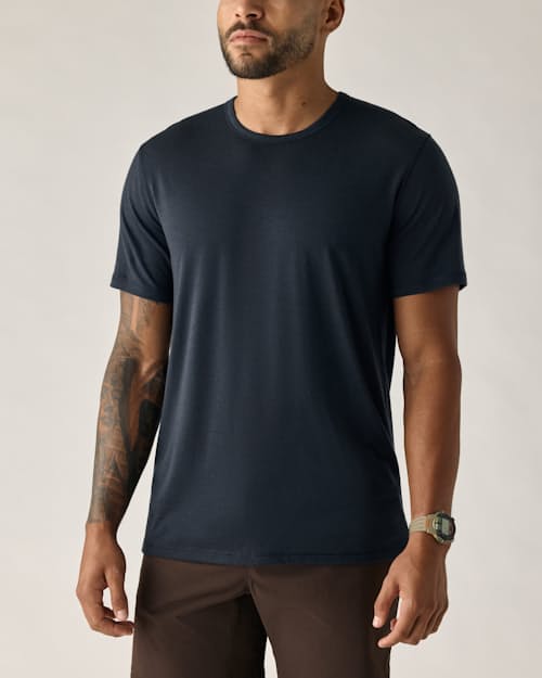 on model image of 72-Hour Merino T-Shirt - Classic Fit