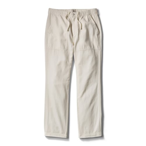 laydown image of Cotton Linen Baker Pant