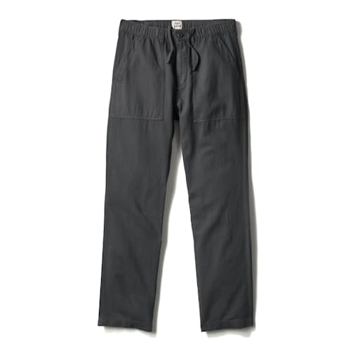 laydown image of Cotton Linen Baker Pant