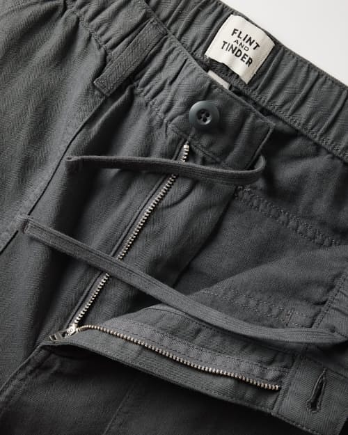 laydown detail image of Cotton Linen Baker Pant