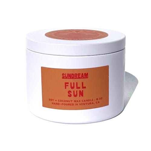 laydown image of Full Sun Candle