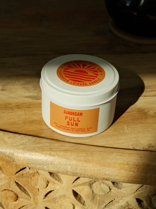 lifestyle image of Full Sun Candle