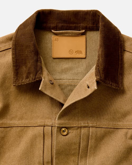 laydown detail image of The Ryder Jacket