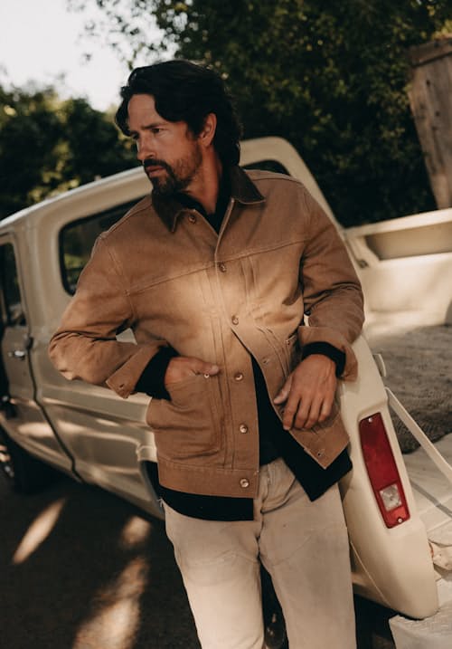 lifestyle image of The Ryder Jacket