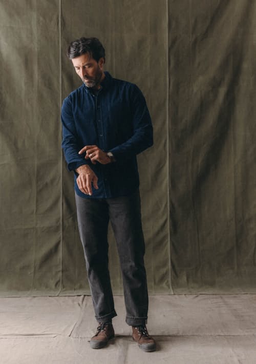 on model image of The Jack Shirt