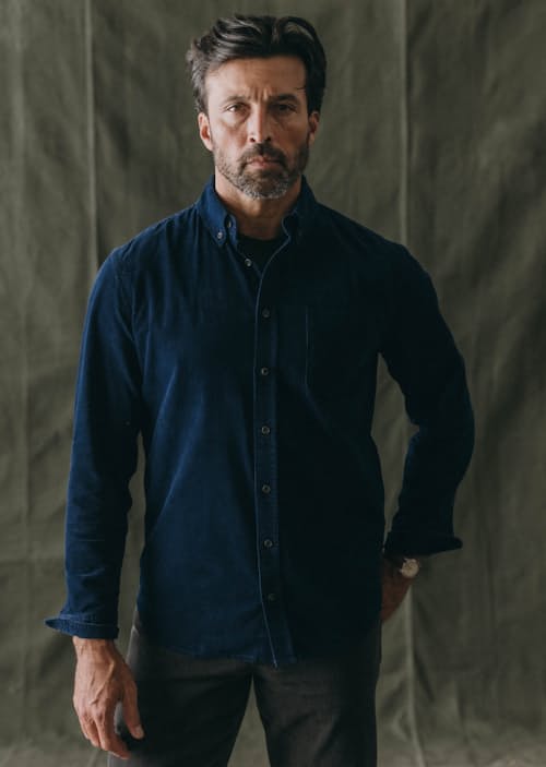 on model image of The Jack Shirt