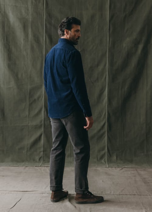 on model image of The Jack Shirt